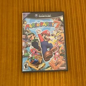 Nintendo GameCube Mario party 7 video game